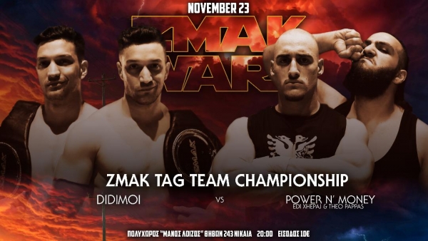 ZW Tag Team Titles Match Card