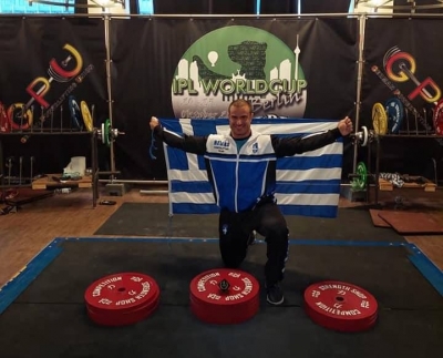Παγκόσμιος πρωταθλητής στο powerlifting ο Σπάρτακος!