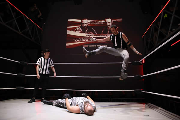 Γεδεων drop kick Τόμπολα
