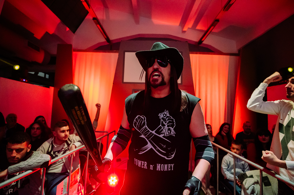 Kass entrance for fight PnM tshirt