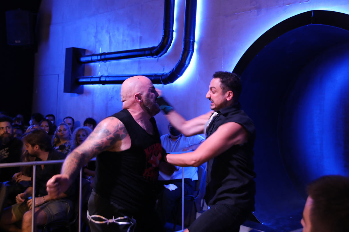 Gedeon slaps Butcher