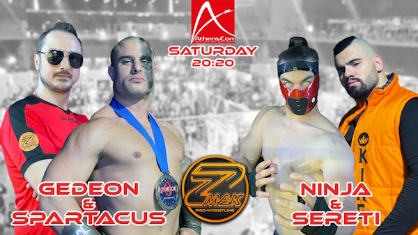 gedeon spartacus vs ninja sereti